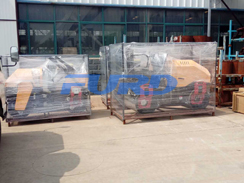 福瑞得機械4臺2噸壓路機，2臺1噸壓路機，6臺手扶壓路機準(zhǔn)備發(fā)往客戶施工現(xiàn)場