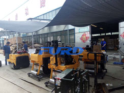 福瑞得微動態(tài)--手扶雙輪壓路機，手推式井蓋切割機，手扶抹光機等包裝發(fā)貨